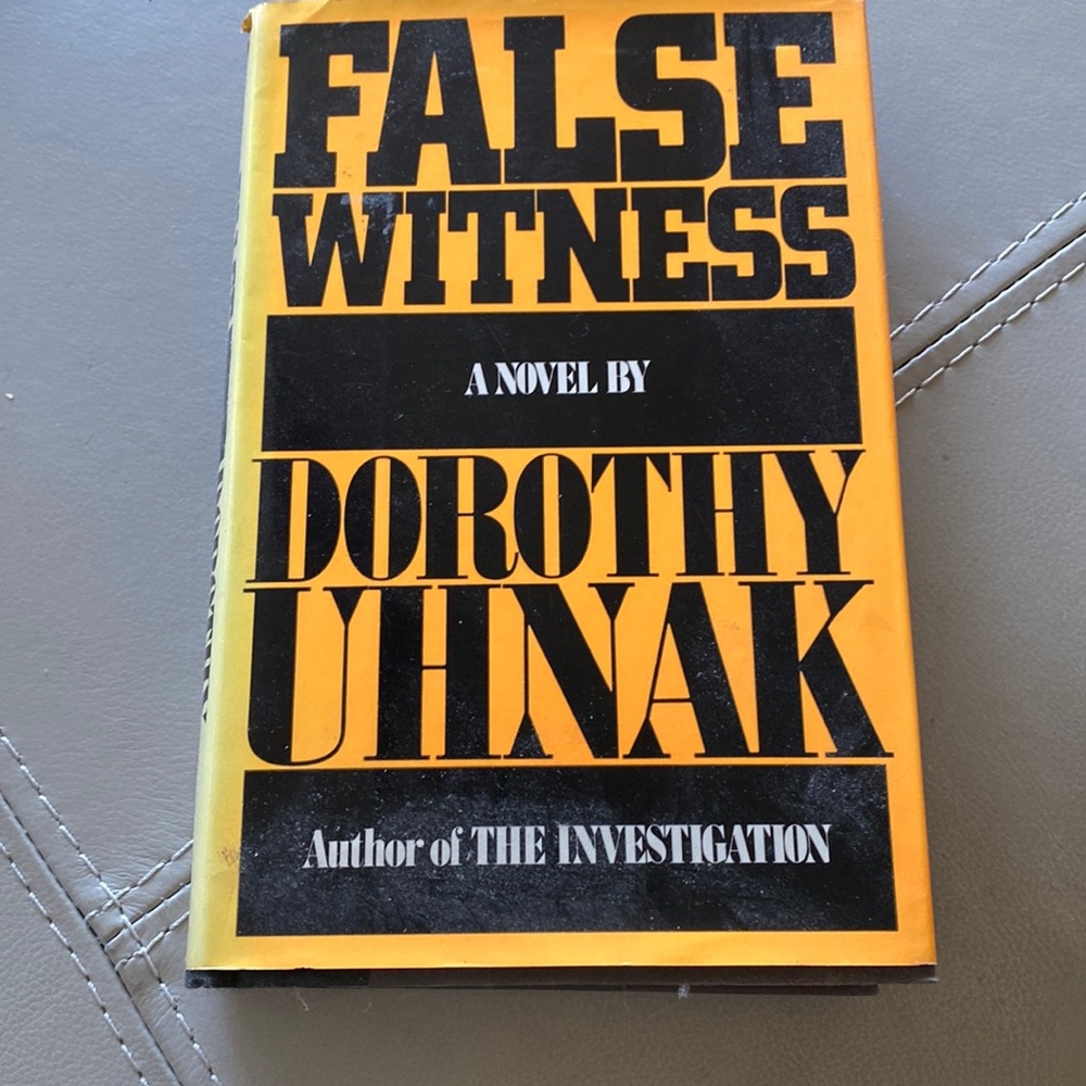 Book :False Witness